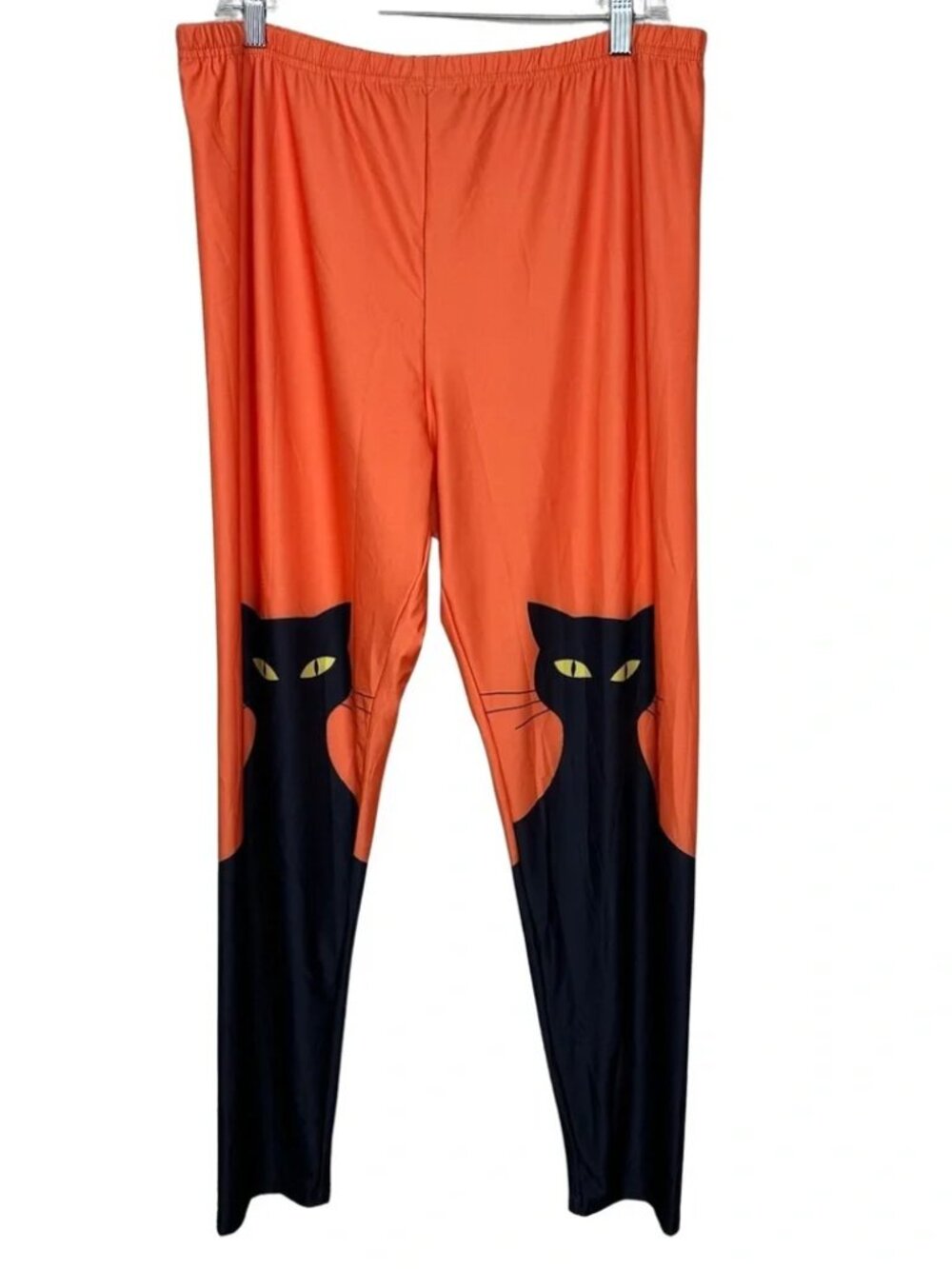 Lily By Firmiana Black Cat Halloween Stretchy Leggings NWT